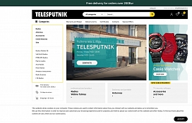 TELESPUTNIK, NIKA-BALT SIA, rāciju un antenu veikals-serviss
